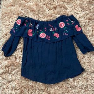Off shoulder top